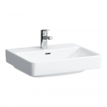 Praustuvas Laufen PRO S 550x465x95 mm, su 1 anga maišytuvui viduryje, spalva - balta LCC (LAUFEN Clean Coat) 